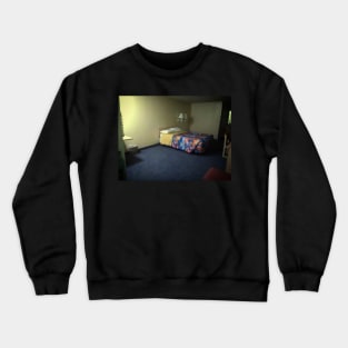 Dreamcore, Weirdcore Bedroom Background Crewneck Sweatshirt